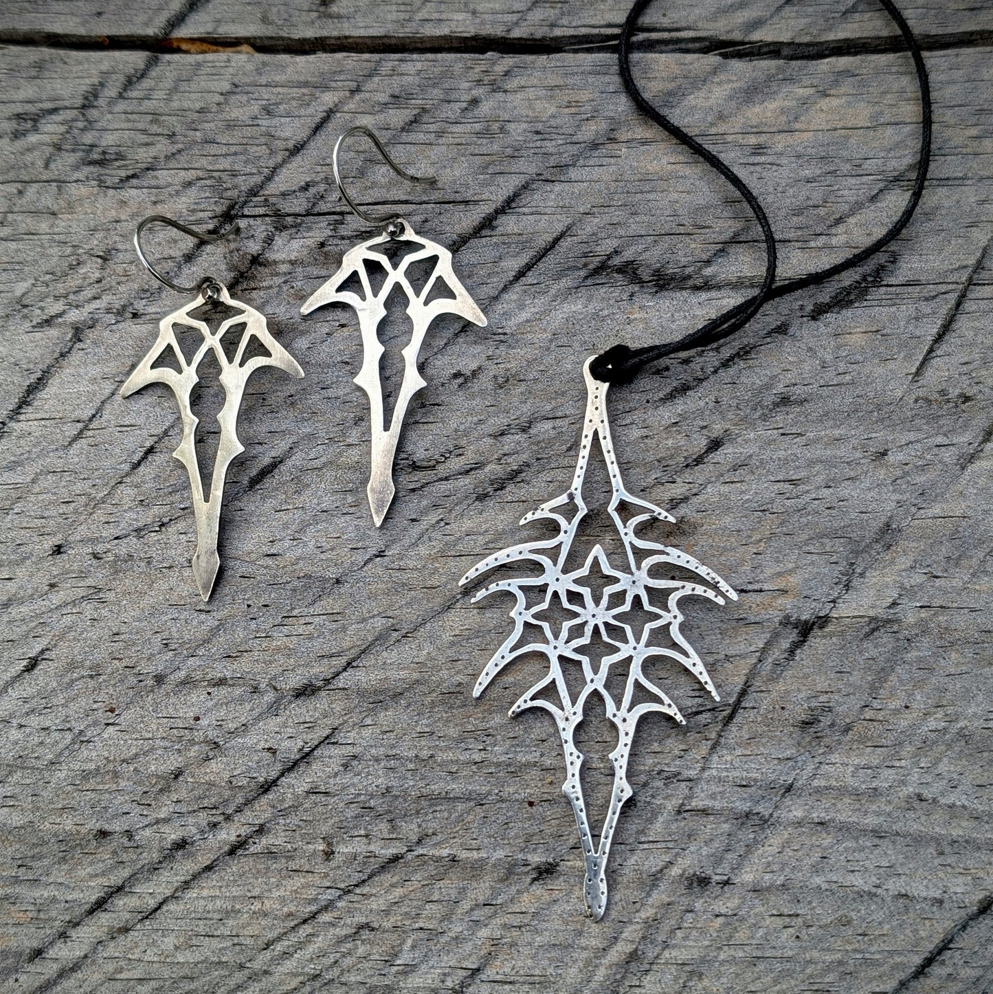 DOOMSTAR Pendant Sterling Silver