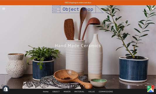 + OBJECT SHOP ONLINE - E-Commerce / Service Design +