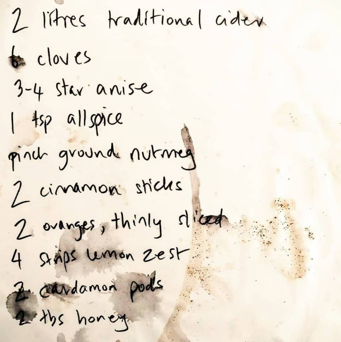 Playlist + Wintersmith Mulled Cider