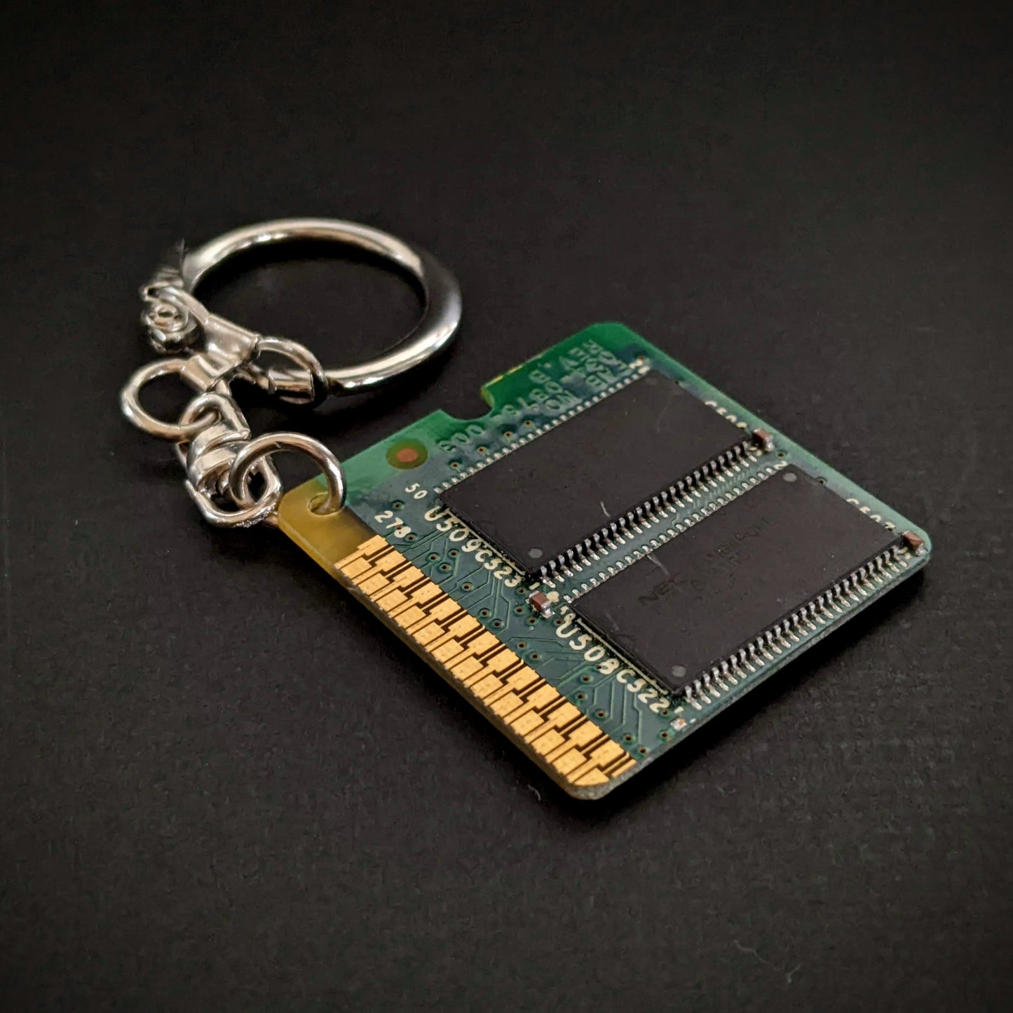 Dark Green Circuit Board Keyring 50-Pack