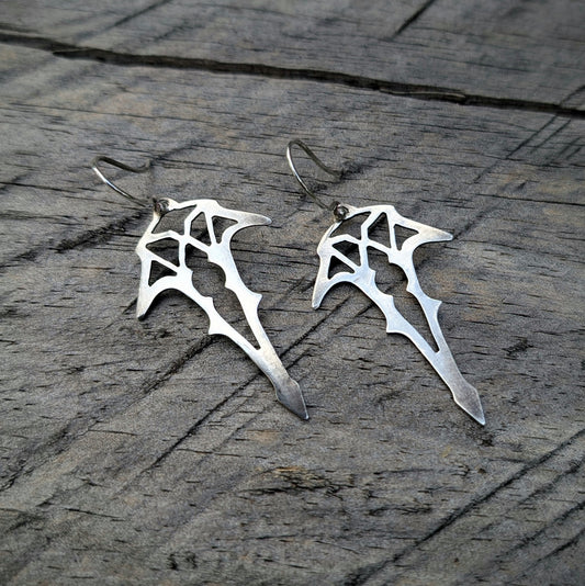 DRAGONRIDER Earrings Sterling Silver