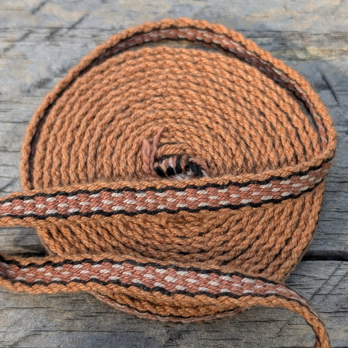 Hand-woven Inkle Braid 2 Metre