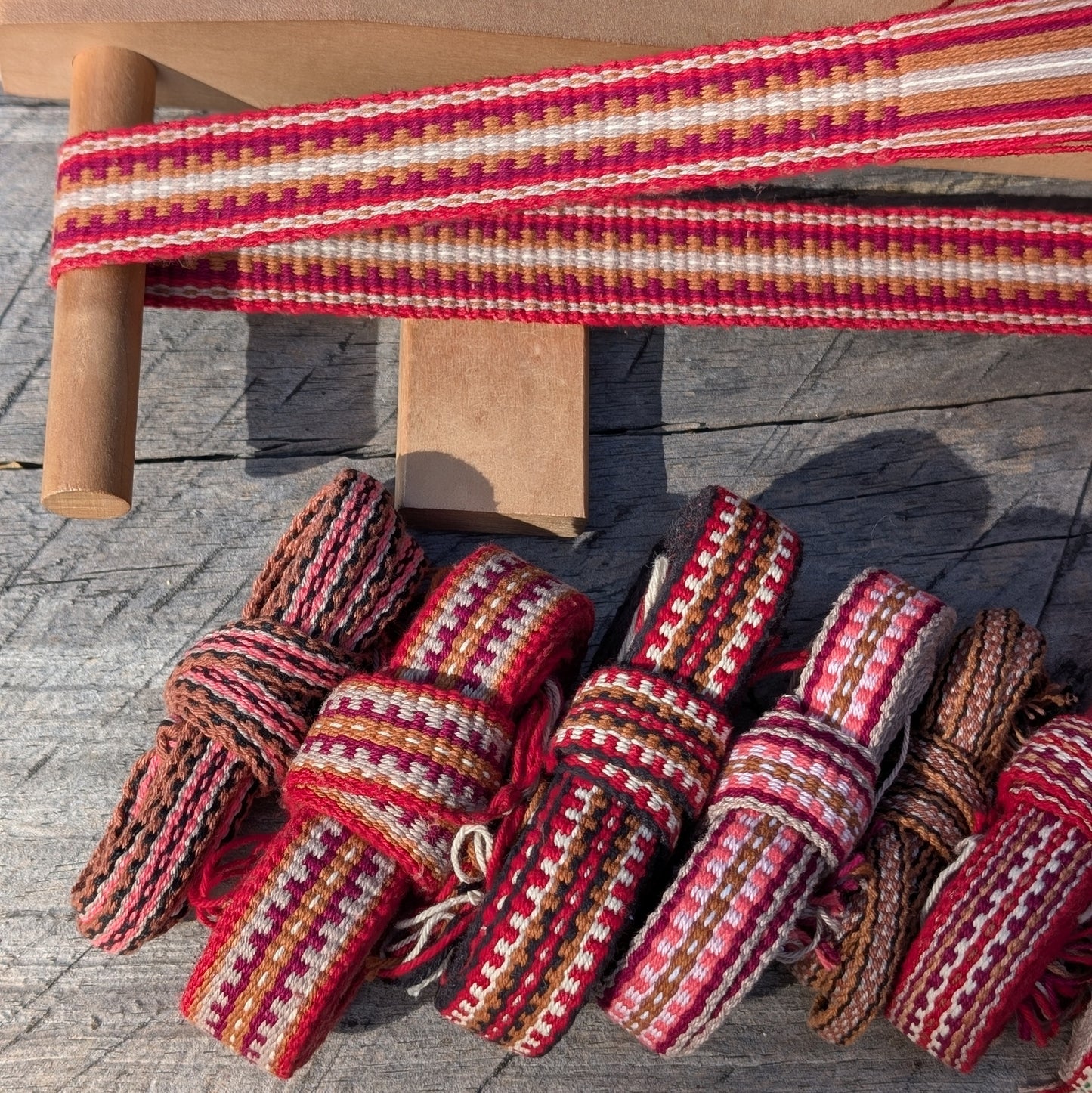 Hand-woven Inkle Braid 2 Metre